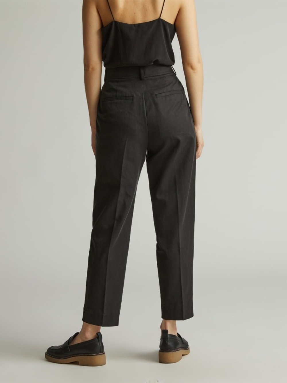 Everlane Black and White Gingham Trousers - Picture 5 of 5